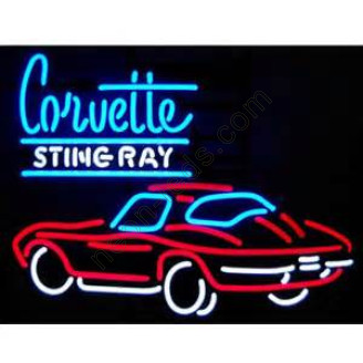 GM Corvette Stingray Neon Auto Sign