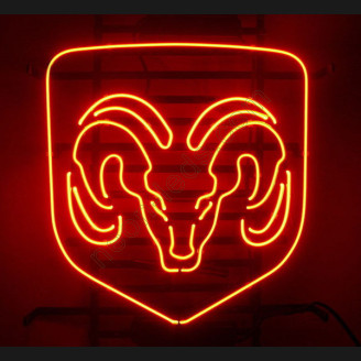 Dodge Ram Neon Auto Sign