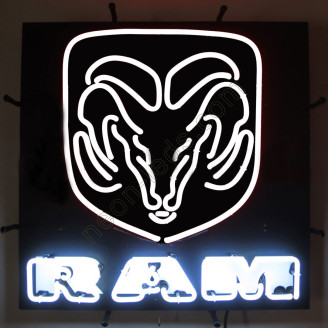 Dodge RAM neon auto sign