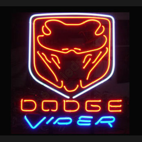 Dodge Viper Neon Auto Sign-WL-AUN19