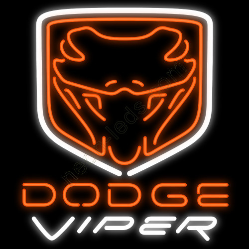 Dodge Viper Neon Auto Sign-WL-DOD11