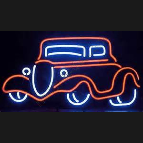 1934 Red Ford Auto Neon Sign-WL-AUN45-4