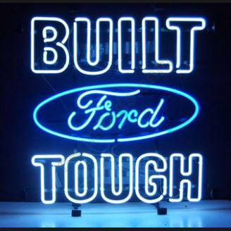 Built Ford Touch Neon Auto Sign
