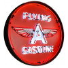 Flying A Gasoline Steel Can Neon Sign