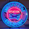 Smitholene Gasoline Neon Auto Sign