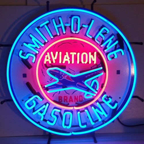 Smitholene Gasoline Neon Auto Sign-WL-NCC027-B1