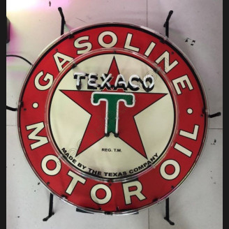  Texaco Gasoline motor oil Neon Sign