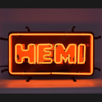 HEMI Neon Automobile Sign