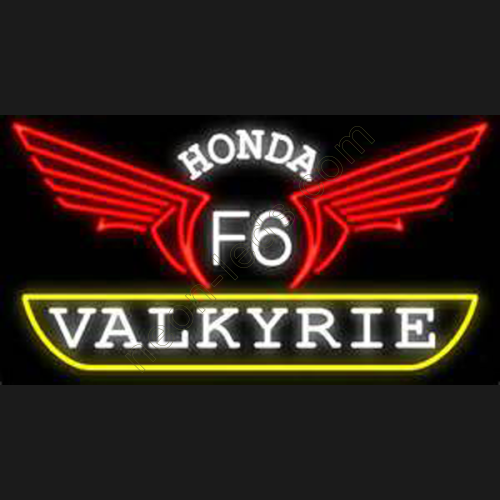 Honda F6 Valkyrie Neon Auto Sign-WL-AUN16-1