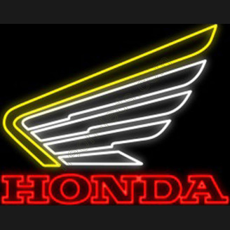 Honda Wing Neon Auto Sign