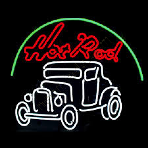 HOT Rod Neon Auto Sign-WL-HOT21