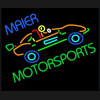 Custom Maier Motorspots Go Kart Neon Auto Sign