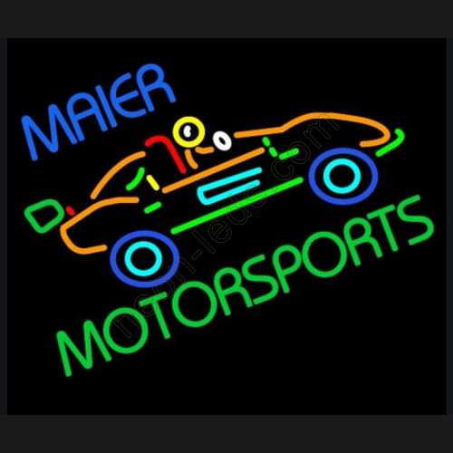 Custom Maier Motorspots Go Kart Neon Auto Sign-WL-MOT015