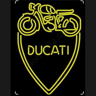 Ducati Meccanica Bllogna Neon Auto Sign
