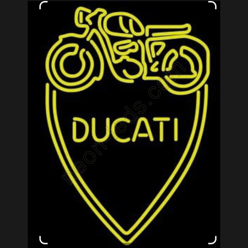 Ducati Meccanica Bllogna Neon Auto Sign-WL-MOT017