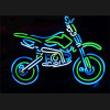 Garage Neon Motorcycle Sign
