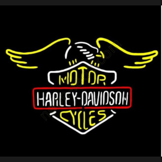 HARLEY DAVIDSON Neon Motorcycle Sign