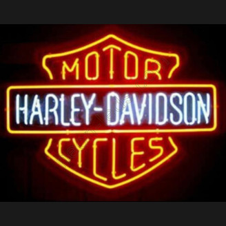 MOTOR CYCLES HARLEY DAVIDSON Neon Auto Sign