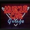 Muscle Car Garage Neon Auto Sign