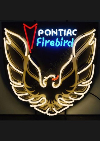 Pontiac Firebird Neon Sign UV print backs