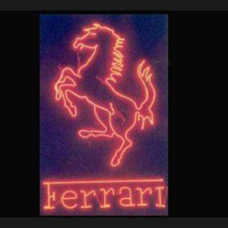 Ferrari Neon Auto Sign
