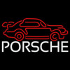 Porsche Car Handmade Art Neon Auto Sign