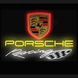 Porsche Racing Neon Auto Sign