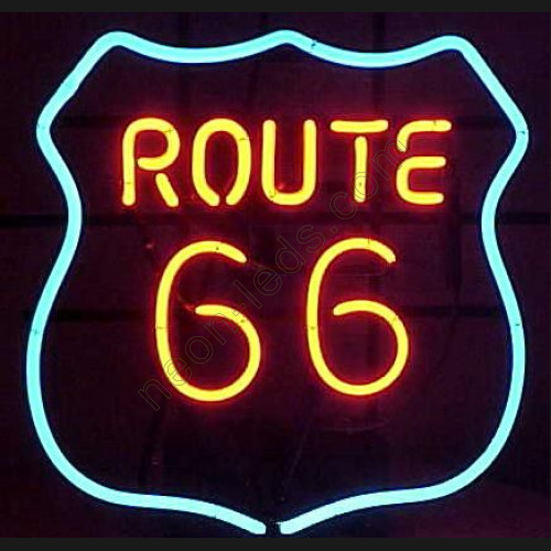 Route 66 Garage Neon Auto Sign-WL-NC6601