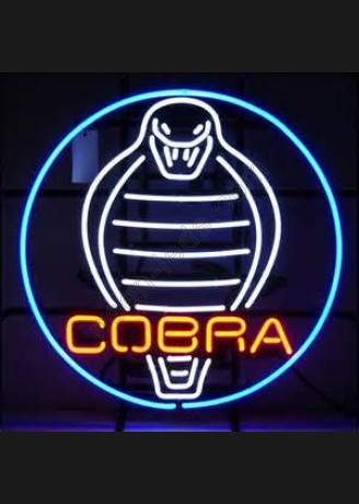 Ford Cobra Neon Auto Sign