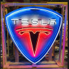 F11 Tesla Neon Sign