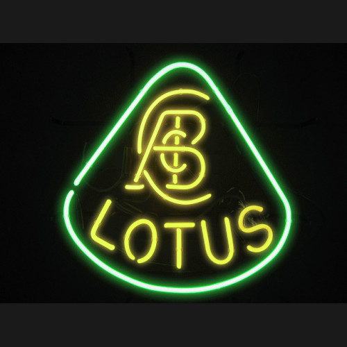 Lotus Neon Automobile Sign