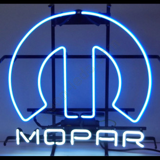 Mopar Logo Neon Auto Sign