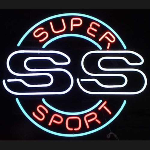 SS super Sport Neon Auto Sign