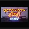 Toyota 4x4 Off Road Neon Auto Sign