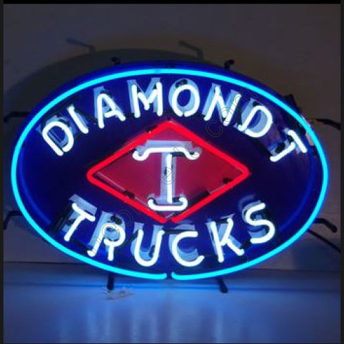 Diamondt Trucks Neon Auto Sign-WL-DTT511