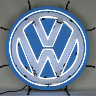 Volkswagen VW Round Neon Auto Sign