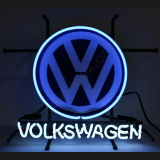 VW Volkswagen Neon Auto Sign