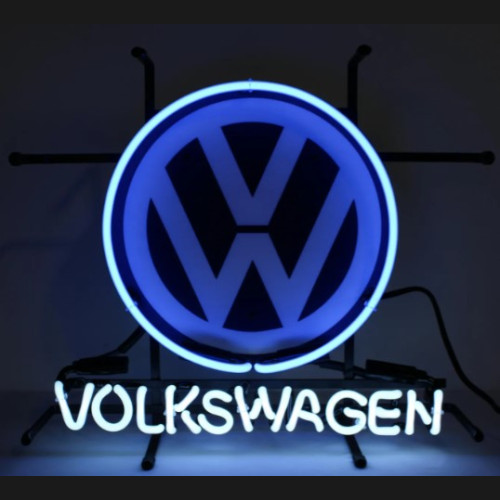 VW Volkswagen Neon Auto Sign