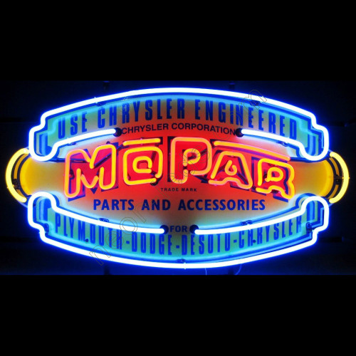 Mopar Neon Auto Sign-WL-MOP036