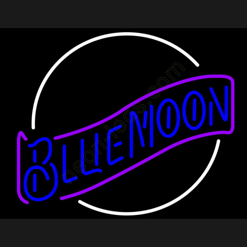 Blue Moon Neon BEER Sign-WL-MN01