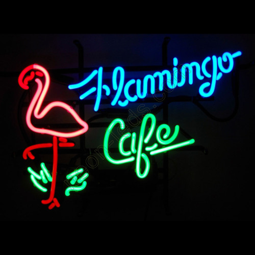 Flamingo Coffee Neon Sign-WL-COF001