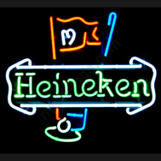 Heineken 19th Hole Golf Neon Sign