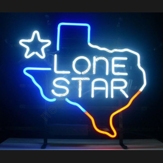 Lone Star Neon Beer Sign