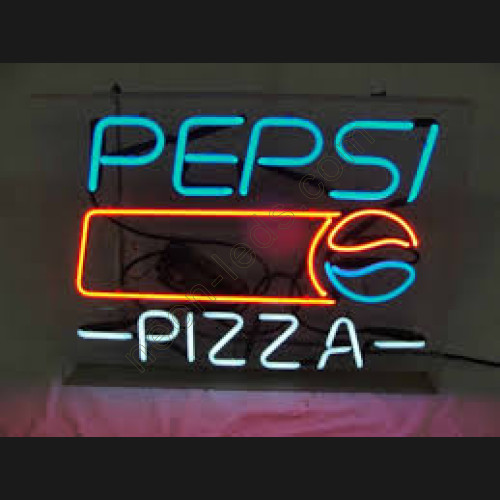 Pepsi Pizza Neon Beer Sign-WL-NPEC09