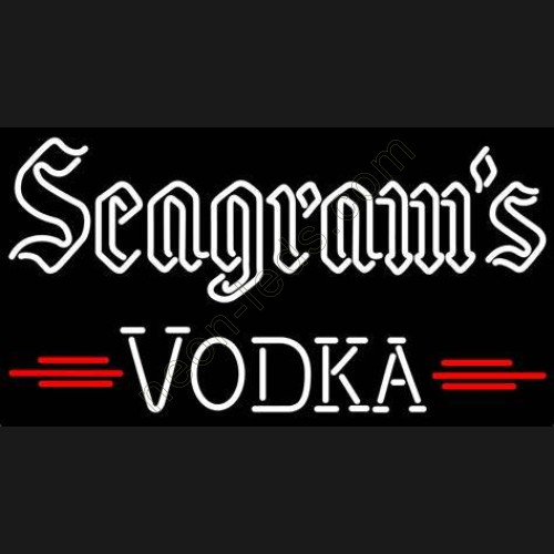 Seagrams Vodka Neon Sign-WL-VOD002