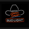 Bud Light Large George Strait Neon Beer Sign