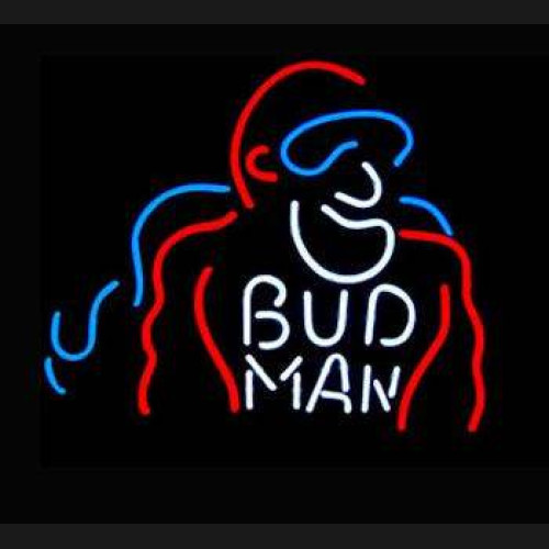 Budman Neon Sign