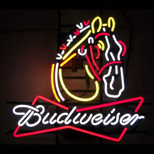 Budweiser Clydesdale Neon Sign-WL-NBN050-BD05