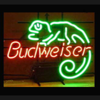 Budweiser Louie Lizard Neon Sign