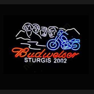Budweiser Sturgis 2002 Neon Sign